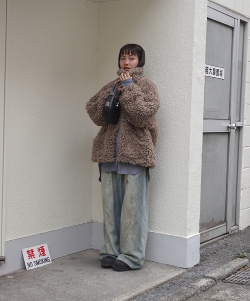 ボアボリュームブルゾン（ブルゾン）｜TEEN BOOP（ティーンブープ）の