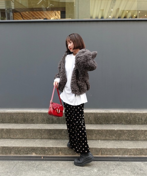 ボアボリュームブルゾン（ブルゾン）｜TEEN BOOP（ティーンブープ）の