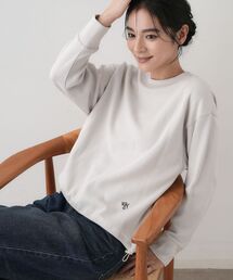 【洗える】裾ドロスト付きカットソー