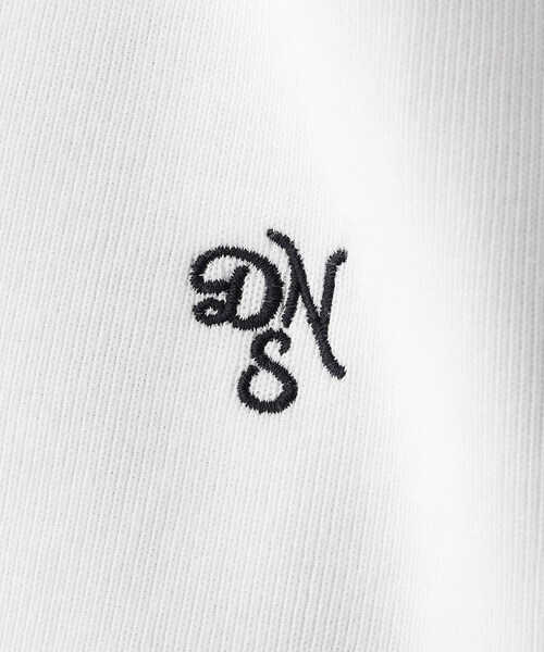 Dessin(デッサン)の「【洗える】裾ドロスト付きカットソー(Tシャツ/カットソー・レディース・ナチュラル/ホワイト系/ブルー系その他・02/01/03)」の7枚目の写真
