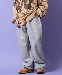 a.p.o.v. 2タックワイドスウェットパンツ