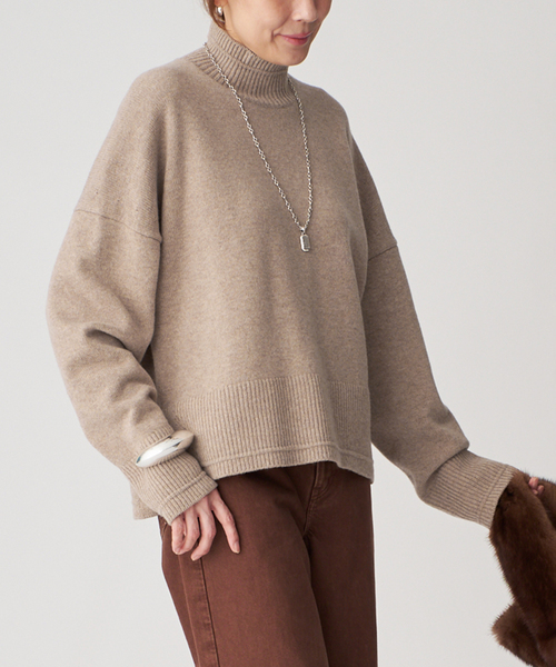 タートルプルオーバー（ニット/セーター）｜VERMEIL par iena