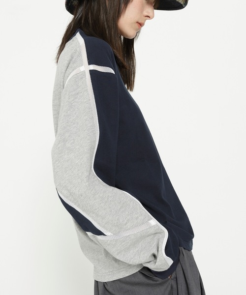 STOF(ストフ)の「COMPLEXITY BORDER L/S TEE(Tシャツ/カットソー・メンズ・ネイビー/ブラック/グレー・S/M)」の5枚目の写真