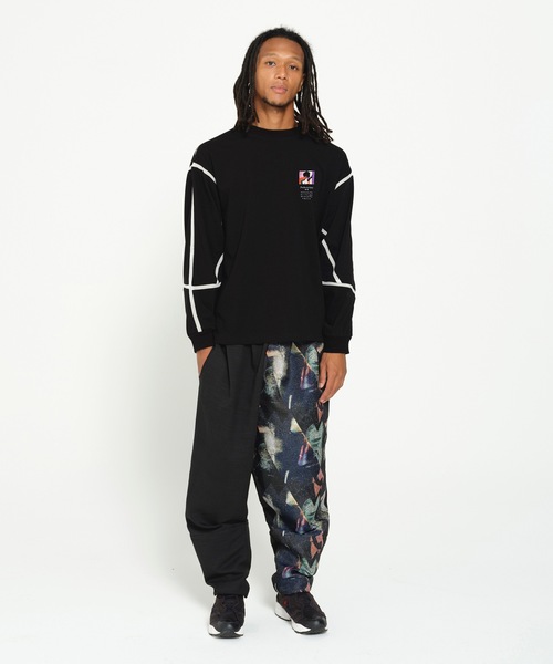 STOF(ストフ)の「COMPLEXITY BORDER L/S TEE(Tシャツ/カットソー・メンズ・ネイビー/ブラック/グレー・S/M)」の7枚目の写真