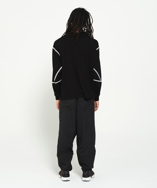 STOF(ストフ)の「COMPLEXITY BORDER L/S TEE(Tシャツ/カットソー・メンズ・ネイビー/ブラック/グレー・S/M)」の9枚目の写真