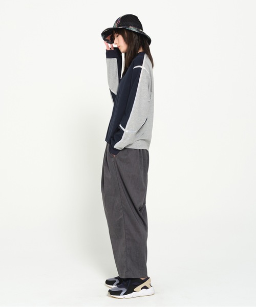 STOF(ストフ)の「COMPLEXITY BORDER L/S TEE(Tシャツ/カットソー・メンズ・ネイビー/ブラック/グレー・S/M)」の11枚目の写真