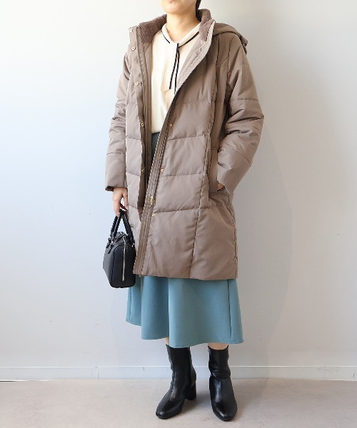 セール】【L～6L 大きいサイズ】ダウンコート（ダウンジャケット