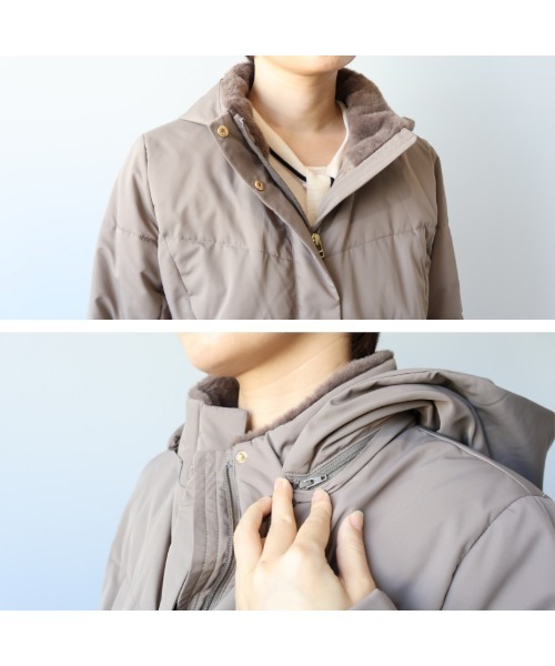 セール】【L～6L 大きいサイズ】ダウンコート（ダウンジャケット