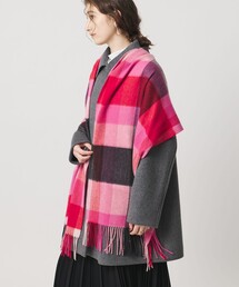 elegancese | 【別注】＜elegancese＞カシミヤ チェック ストール(ストール/ショール)