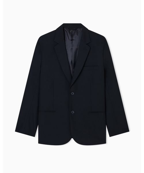 ARMANI EXCHANGE(アルマーニエクスチェンジ)の「【A|X アルマーニ エクスチェンジ】ウールブレンド シングルブレストジャケット(テーラードジャケット・メンズ・ブラック・38/36/34/42/40/44)」の5枚目の写真