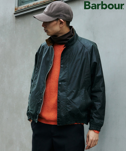 Barbour(バブアー)の「Barbour / バブアー TRANSPORT トランスポーター ワックス ブルゾン(その他アウター・メンズ・ブラック系その他/カーキ・36/38/40)」の2枚目の写真