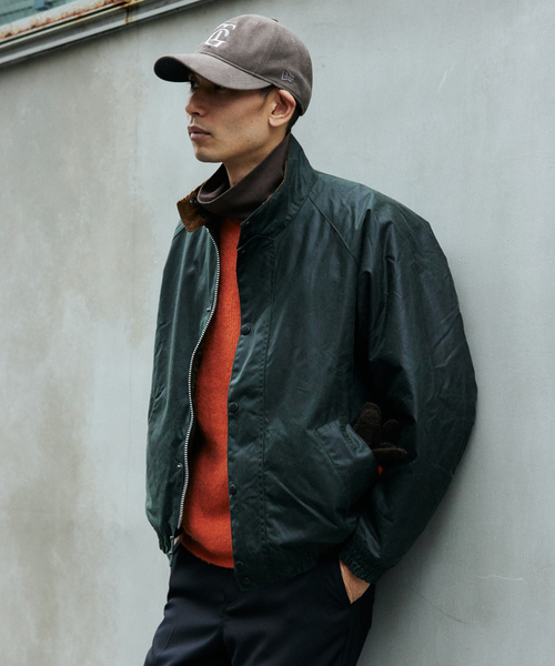 Barbour(バブアー)の「Barbour / バブアー TRANSPORT トランスポーター ワックス ブルゾン(その他アウター・メンズ・ブラック系その他/カーキ・36/38/40)」の6枚目の写真