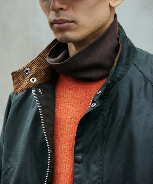 Barbour(バブアー)の「Barbour / バブアー TRANSPORT トランスポーター ワックス ブルゾン(その他アウター・メンズ・ブラック系その他/カーキ・36/38/40)」の7枚目の写真