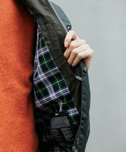 Barbour(バブアー)の「Barbour / バブアー TRANSPORT トランスポーター ワックス ブルゾン(その他アウター・メンズ・ブラック系その他/カーキ・36/38/40)」の9枚目の写真