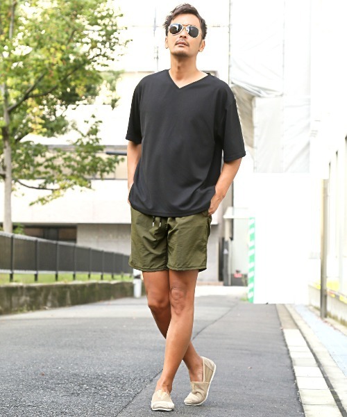 LUXSTYLE(ラグスタイル)の「ナイロンショートパンツ(その他パンツ・メンズ・イエロー/ピンク/レッド/オレンジ/グレー/ターコイズブルー/カーキ/イエロー系その他・M/L)」の18枚目の写真