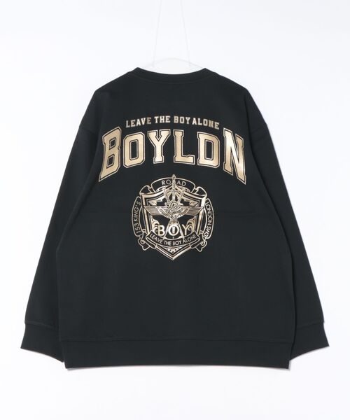 BOY LONDON（ボーイロンドン）の「【BOY LONDON】COLLEGE PATCH SWEAT（スウェット・メンズ・ブラック・MEDIUM/LARGE/X-LARGE）」の14枚目の写真
