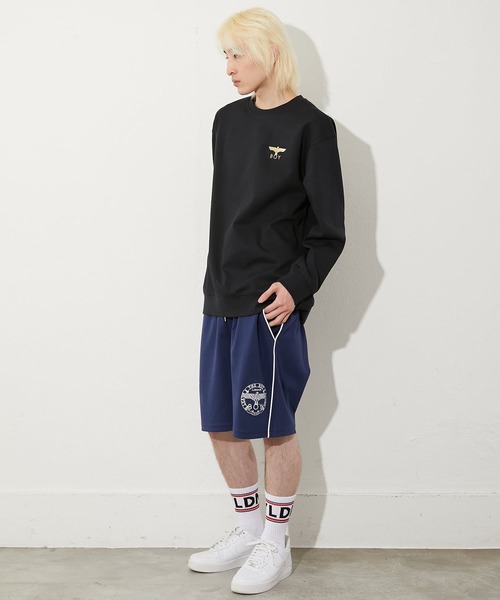 BOY LONDON（ボーイロンドン）の「【BOY LONDON】COLLEGE PATCH SWEAT（スウェット・メンズ・ブラック・MEDIUM/LARGE/X-LARGE）」の3枚目の写真