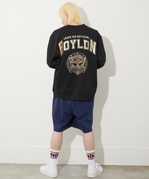 BOY LONDON（ボーイロンドン）の「【BOY LONDON】COLLEGE PATCH SWEAT（スウェット・メンズ・ブラック・MEDIUM/LARGE/X-LARGE）」の6枚目の写真