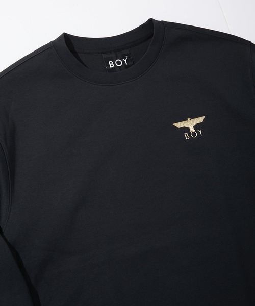 BOY LONDON（ボーイロンドン）の「【BOY LONDON】COLLEGE PATCH SWEAT（スウェット・メンズ・ブラック・MEDIUM/LARGE/X-LARGE）」の8枚目の写真