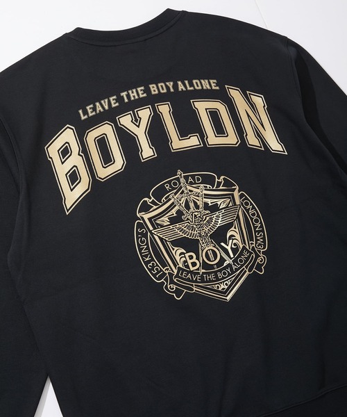 BOY LONDON（ボーイロンドン）の「【BOY LONDON】COLLEGE PATCH SWEAT（スウェット・メンズ・ブラック・MEDIUM/LARGE/X-LARGE）」の11枚目の写真