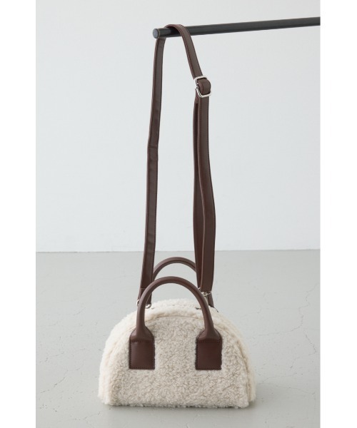 AZUL by moussy(アズールバイマウジー)の「【WEB限定】マイクロミニボストンバッグ(ショルダーバッグ・レディース・ブラック系その他/アイボリー/ブラウン系その他・FREE)」の22枚目の写真