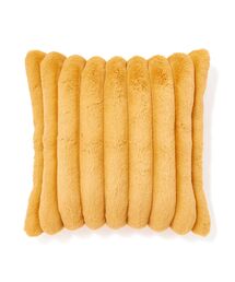 Francfranc(フランフラン)のファー クッションカバー 45×45 イエロー(J-003)(クッション/クッションカバー)