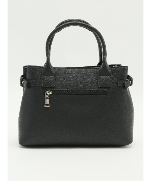 m.f.editorial（エムエフエディトリアル）の「【2WAY 鞄】m.f.エディトリアル レディース ベルトデザイン ハンドバッグ（ハンドバッグ・レディース・アイボリー/ブラック・FREE）」の16枚目の写真