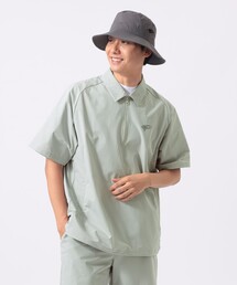 BEAMS GOLF（ビームスゴルフ）の「ORANGE LABEL   ストレッチ ハーフジップ ショートスリーブ ピステ(撥水)（Tシャツ/カットソー）」