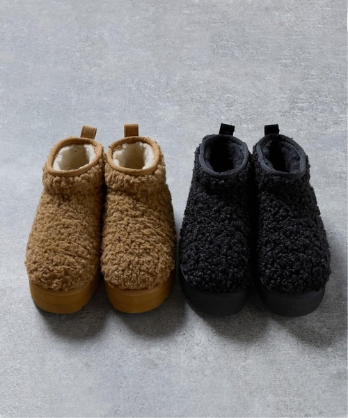 COLORS OF CALIFORNIA】curly fake fur boot（ブーツ）｜COLORS OF