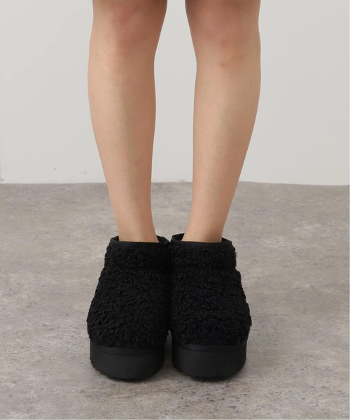 COLORS OF CALIFORNIA】curly fake fur boot（ブーツ）｜COLORS OF