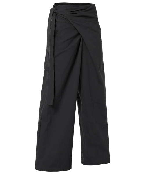 FLAREUP Layered Wrap Trousers Black ブラック セール】Layered Wrap Trousers (FL-255_Black)（その他パンツ