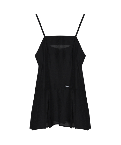 NICK&NICOLE(ニックアンドニコール)の「SHEER LAYERED STRAP DRESS_BLACK(ワンピース・レディース・その他・FREE)」の5枚目の写真