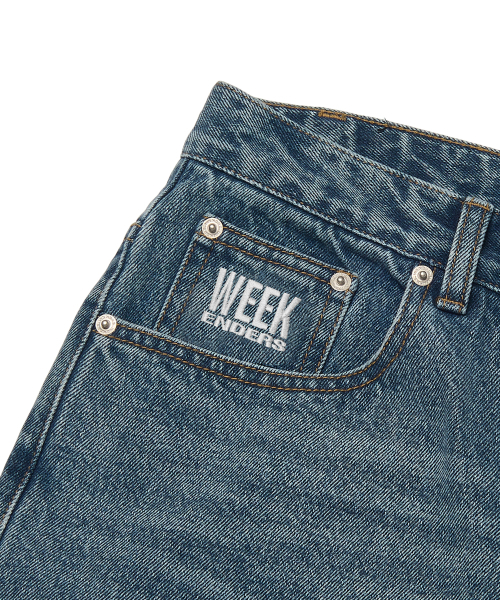 WKNDRS(ウィーキャンドース)の「ウォッシュドデニムショートパンツ(デニム)(その他パンツ・レディース・その他・X-LARGE/MEDIUM/LARGE)」の4枚目の写真