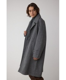 AZUL by moussy | ワイドラペルルーズチェスターコート(チェスターコート)