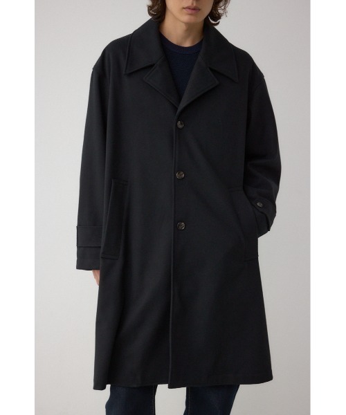 AZUL by moussy（アズールバイマウジー）の「ワイドラペルルーズチェスターコート（チェスターコート・メンズ・グレー/ブラック・MEDIUM/LARGE）」の3枚目の写真