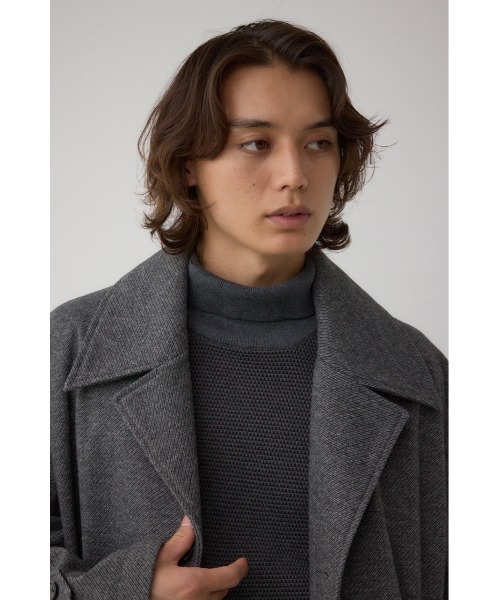 セール】ワイドラペルルーズチェスターコート（チェスターコート