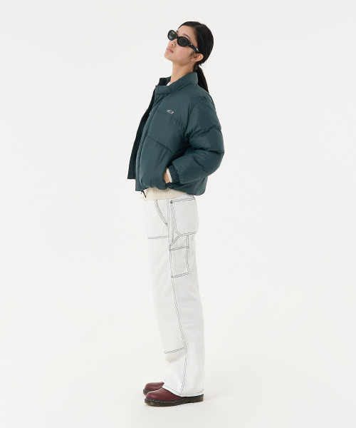 AECA(エイカ)の「AECA CURVED SHORT PUFFER JUMPER-VINTAGE BLUE(ダウンジャケット/コート・メンズ・その他・MEDIUM/LARGE/SMALL)」の7枚目の写真