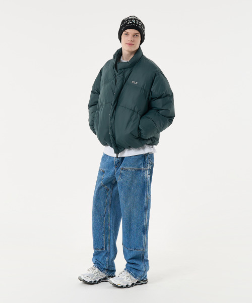 AECA(エイカ)の「AECA CURVED SHORT PUFFER JUMPER-VINTAGE BLUE(ダウンジャケット/コート・メンズ・その他・MEDIUM/LARGE/SMALL)」の9枚目の写真