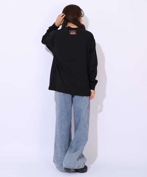 BABYDOLL（ベビードール）の「親子お揃い ジュラシックパーク ロックロンT 1124A（Tシャツ/カットソー・メンズ・ブラック/パープル・ユニセックスM/ユニセックスL/ユニセックスXL）」の14枚目の写真