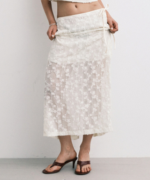 Midnight Move | rose skirt (yellow)(スカート)
