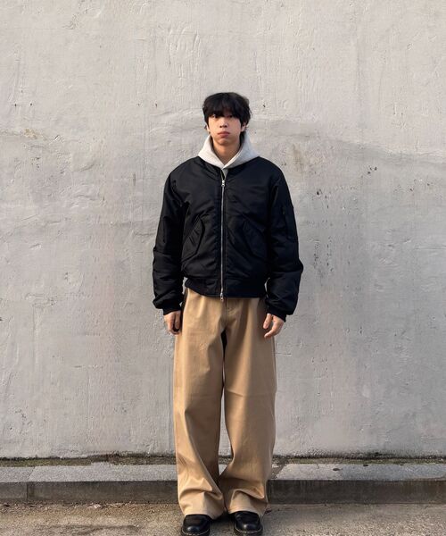 XERO（ゼロ）の「オーバーカーブドパンツ [ベージュ]（その他パンツ・メンズ・その他・LARGE/X-LARGE/MEDIUM）」の2枚目の写真