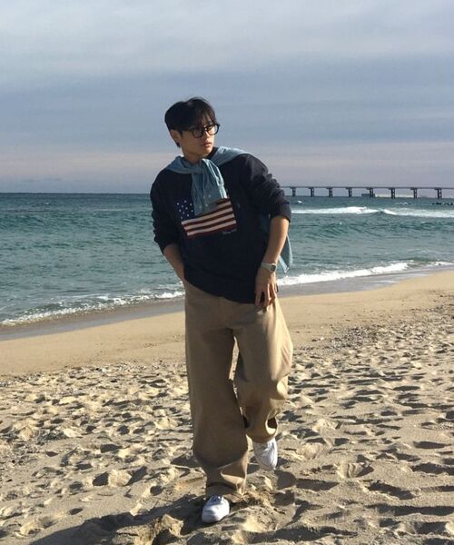 XERO（ゼロ）の「オーバーカーブドパンツ [ベージュ]（その他パンツ・メンズ・その他・LARGE/X-LARGE/MEDIUM）」の7枚目の写真