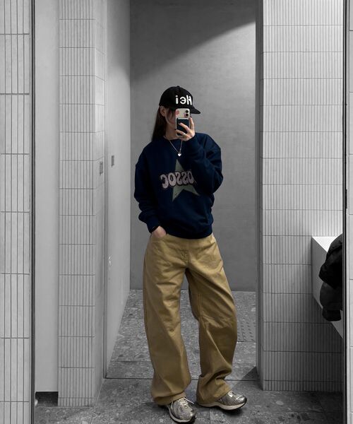 XERO（ゼロ）の「オーバーカーブドパンツ [ベージュ]（その他パンツ・メンズ・その他・LARGE/X-LARGE/MEDIUM）」の12枚目の写真
