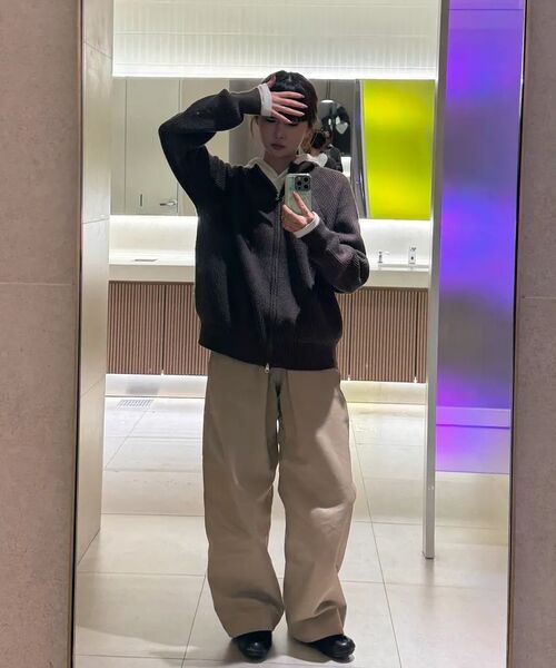 XERO（ゼロ）の「オーバーカーブドパンツ [ベージュ]（その他パンツ・メンズ・その他・LARGE/X-LARGE/MEDIUM）」の18枚目の写真