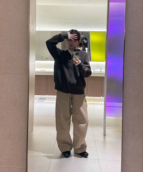 XERO（ゼロ）の「オーバーカーブドパンツ [ベージュ]（その他パンツ・メンズ・その他・LARGE/X-LARGE/MEDIUM）」の21枚目の写真