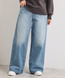 Lee（リー）の「Lee Babe ワイドジーンズ（デニムパンツ）」