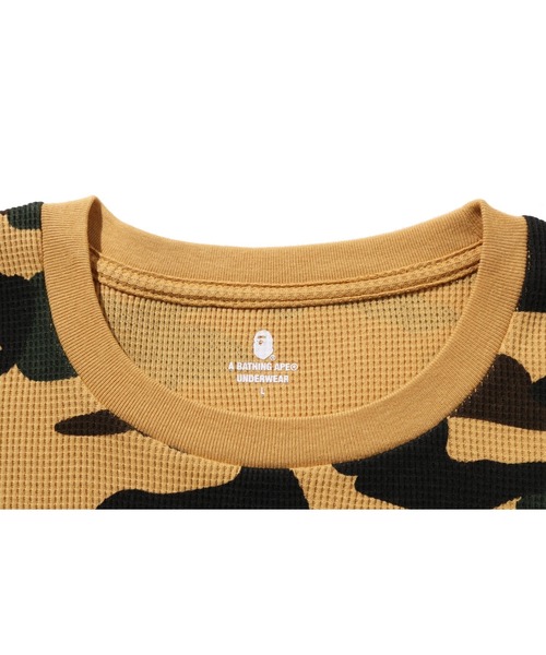 A BATHING APE（アベイシングエイプ）の「1ST CAMO THERMAL LT UNDERWEAR（その他アンダーウェア/インナー・メンズ・イエロー/グリーン・MEDIUM/X-LARGE/LARGE/SMALL）」の6枚目の写真