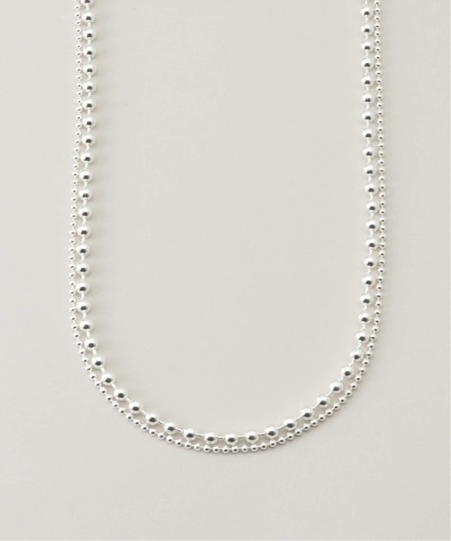 in mood(インムード)の「《追加6》in mood/インムード MULTIBALL CHAIN-necklace(ネックレス・レディース・シルバー・FREE)」の12枚目の写真
