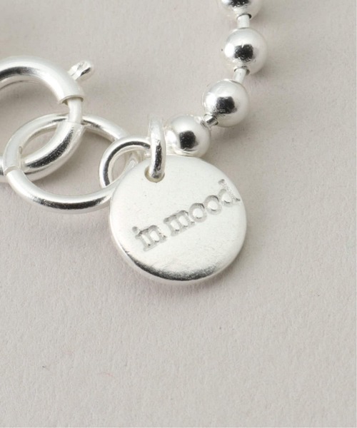 in mood(インムード)の「《追加6》in mood/インムード MULTIBALL CHAIN-necklace(ネックレス・レディース・シルバー・FREE)」の4枚目の写真