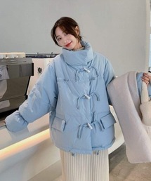 Sibra（シブラ）の「リボントグル中綿ジャケット（3色展開）（ダウンジャケット/コート）」